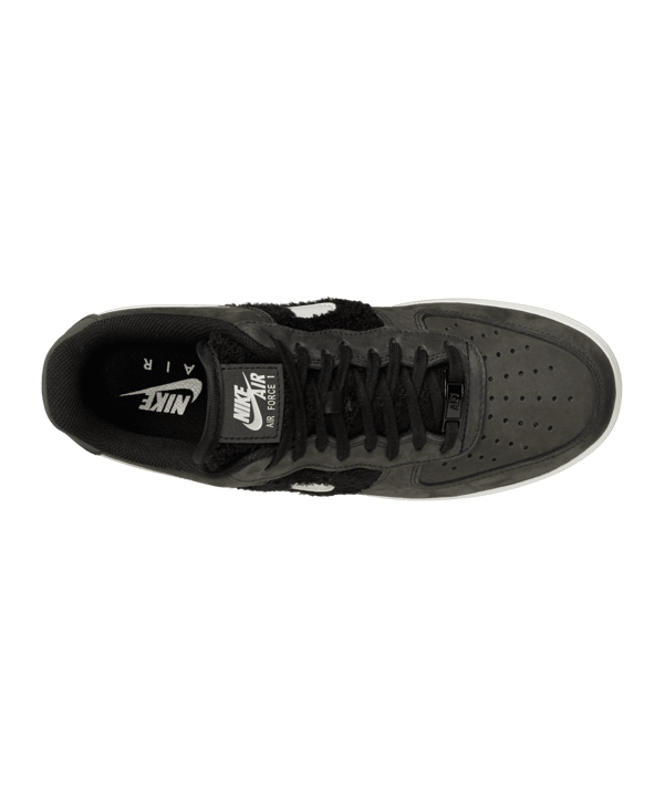 Nike Air Force 1 Damen Schwarz Grau Weiss F001 - schwarz