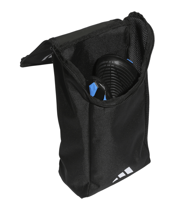 adidas Tiro League Schuhtasche Schwarz Weiss - schwarz