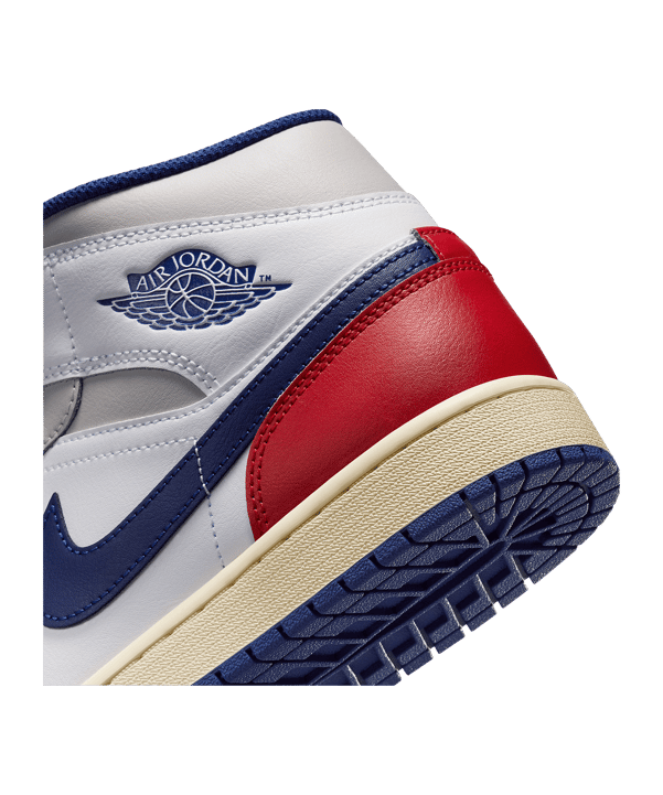 Nike Air Jordan 1 Mid Weiß F102 - weiss