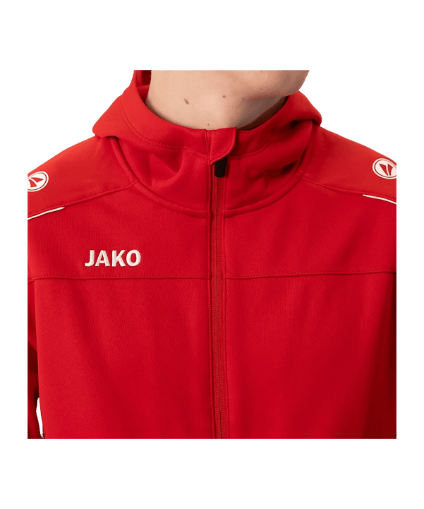 JAKO Classico Giacca con cappuccio Bambini Rosso C01 - rosso