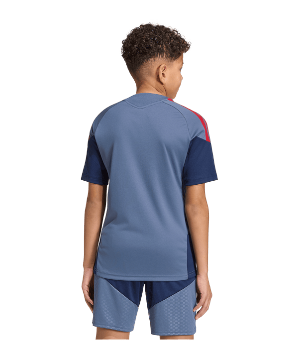 adidas FC Bayern München Maglietta da Allenamento Bambini Blu - blu