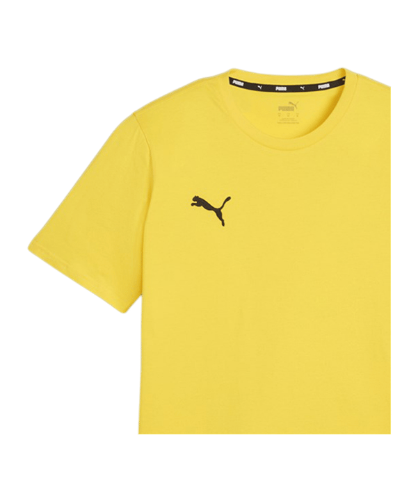 PUMA teamGOAL Casuals T-shirt Geel K07 - geel