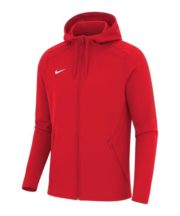 Nike Team Training Kapuzenjacke Rot F657 - rot