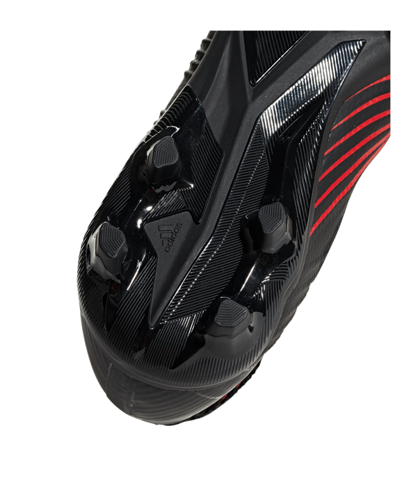 adidas Predator 19.1 FG J Kids Schwarz - schwarz