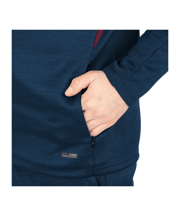 JAKO Challenge Freizeit Kapuzenjacke Rot F513