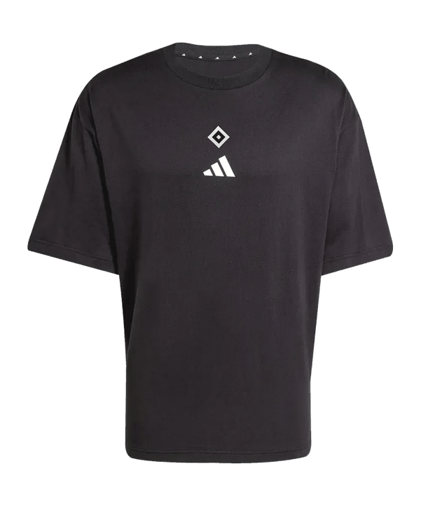 adidas Hamburger SV T-Shirt Schwarz - schwarz