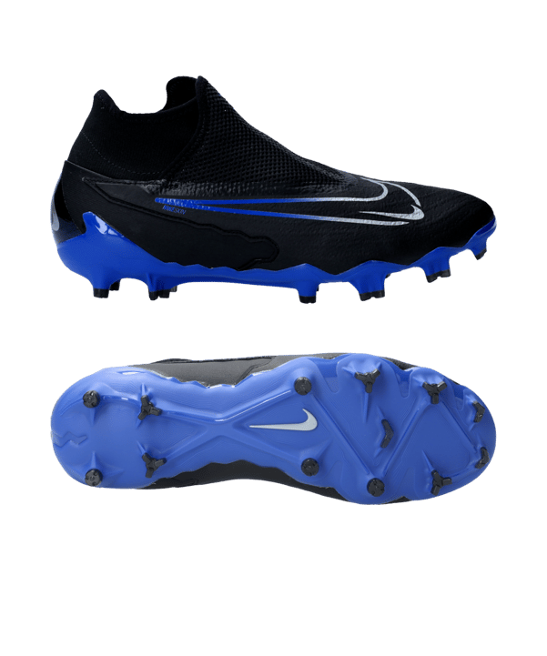 Nike Phantom GX Pro DF FG Shadow Schwarz Silber Blau F040 - schwarz
