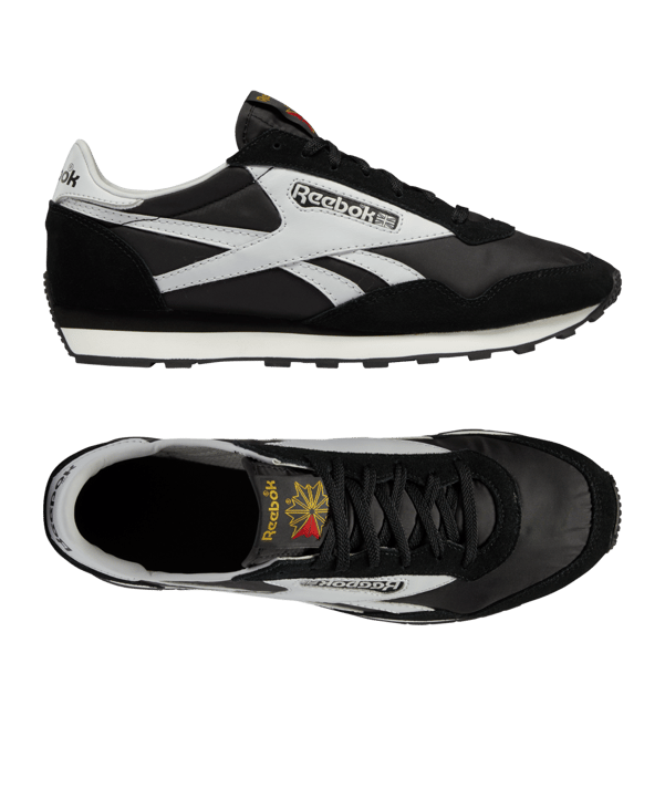 Reebok Aztec II Schwarz Grau - schwarz