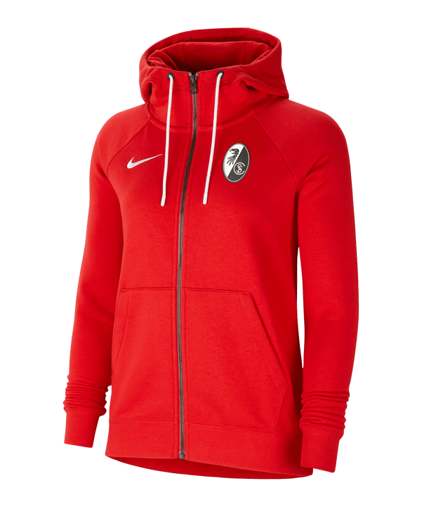 Nike SC Freiburg Sweatjacke Damen Rot F657 - rot