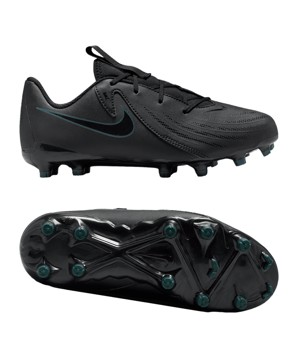 Nike Jr Phantom GX II Academy FG/MG Shadow Kids Schwarz F002 - schwarz
