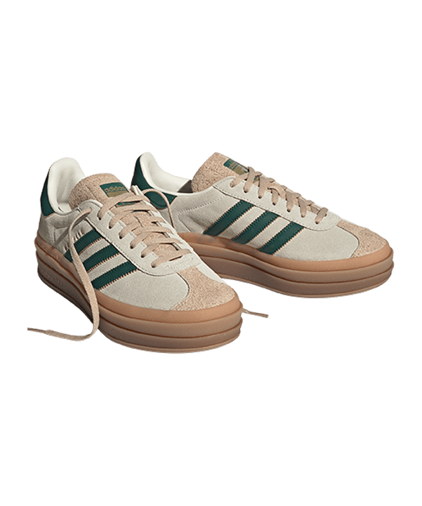 adidas Originals Gazelle Bold Sneaker Damen Weiß - beige