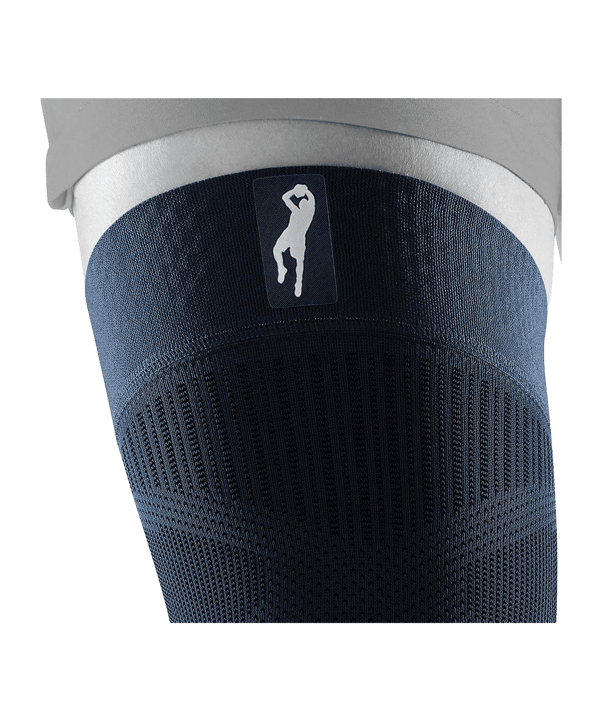 Bauerfeind Dirk Nowitzki Knee Bandage Blau - blau