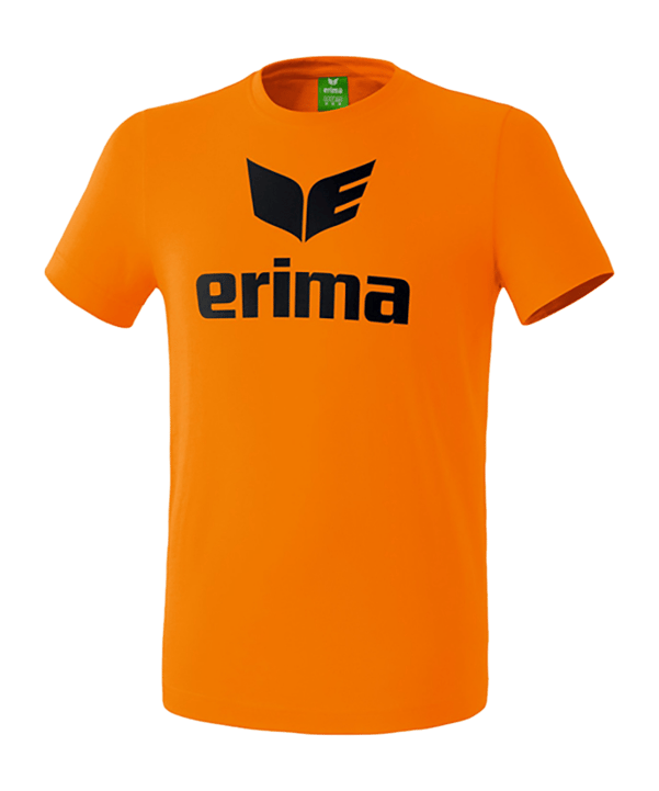 Erima Promo T-Shirt Kids Oranje Zwart - oranje