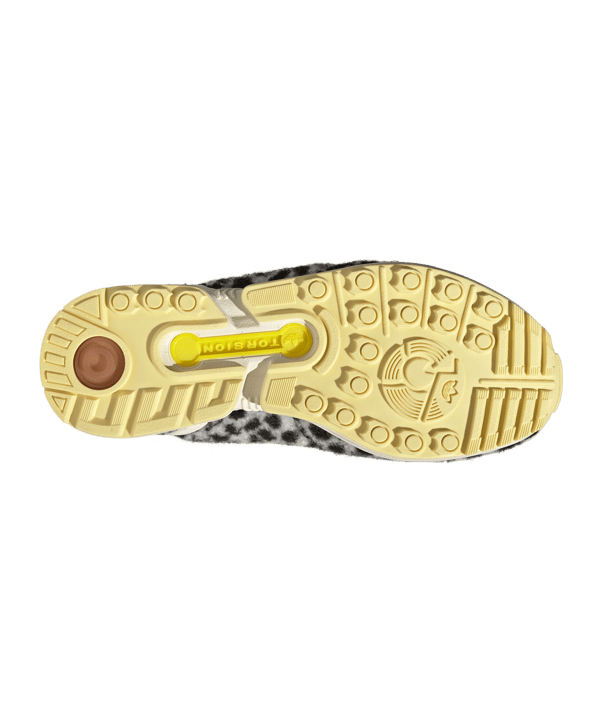 adidas Originals ZX 8020 Damen Weiss Gelb Schwarz - weiss