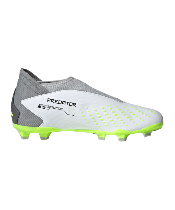 adidas Predator Accuracy.3 LL FG Crazyrush Kids Weis Schwarz Gelb - weiss