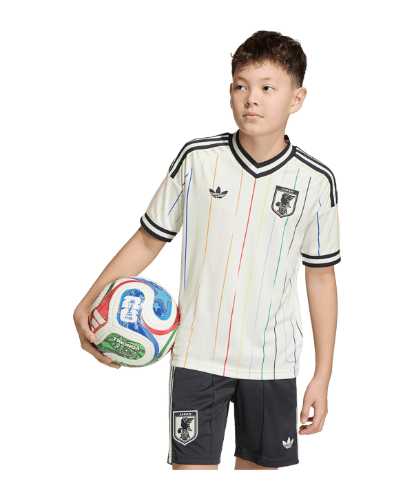 adidas JFA Japan Trikot Away WM 2026 Kids Weiß - weiss
