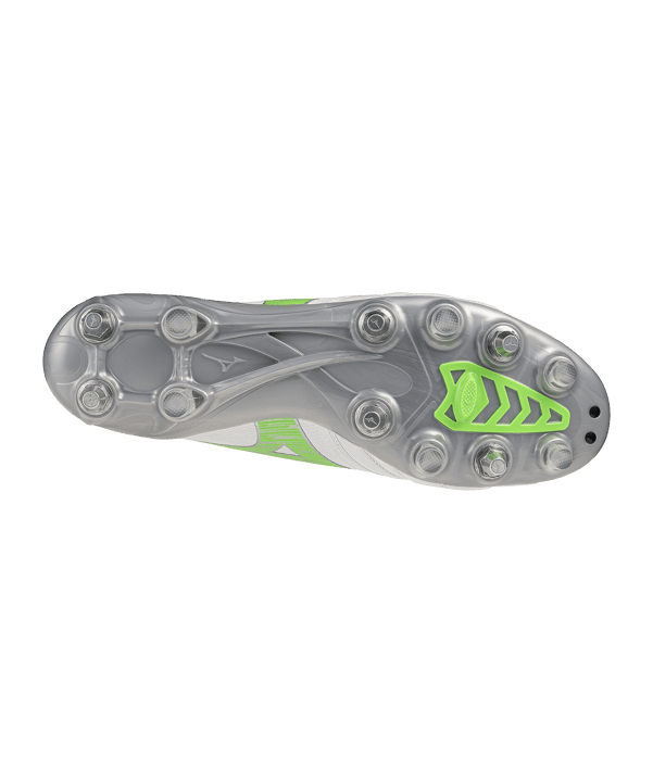 Mizuno Morelia Neo Beta Elite Mix SG Frontier Weiss Grün F37 - weiss