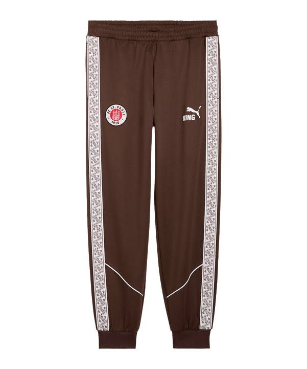 PUMA FC St. Pauli King Anthem Hose Braun F01 - braun
