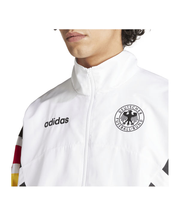 adidas DFB Deutschland 1996 Trainingsjacke Weiss - weiss
