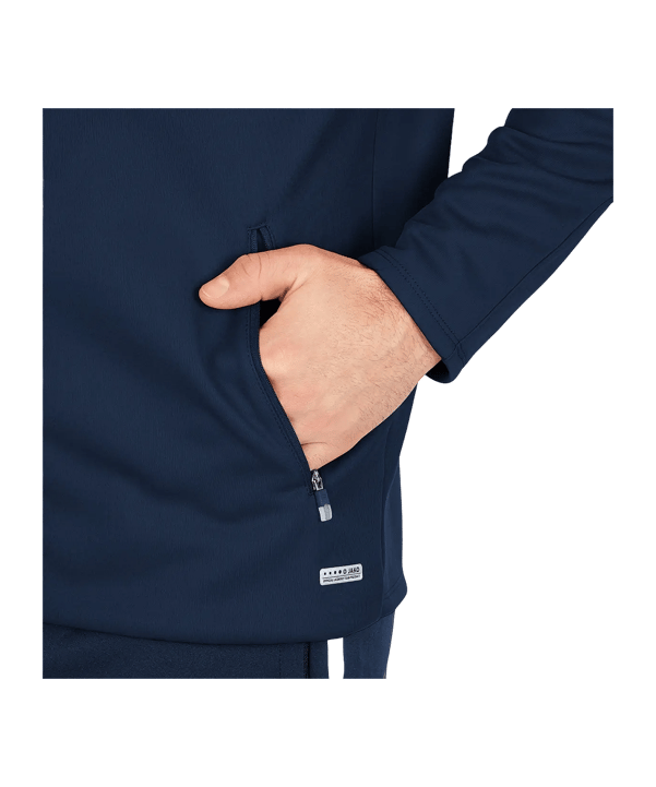 JAKO Champ 2.0 Jas met capuchon Blauw K095 - blauw