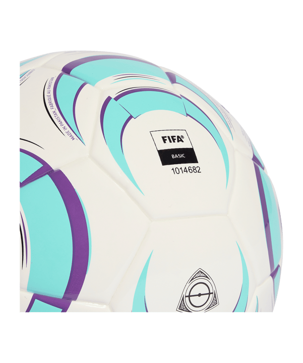 adidas Tiro League Sala Trainingsball Weiß - weiss