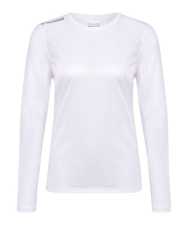 Hummel Run maglietta maniche lunghe donna  bianco F9001 - bianco