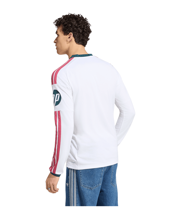 adidas Real Madrid Trikot Langarm Home 2026/2027 Weiß - weiss