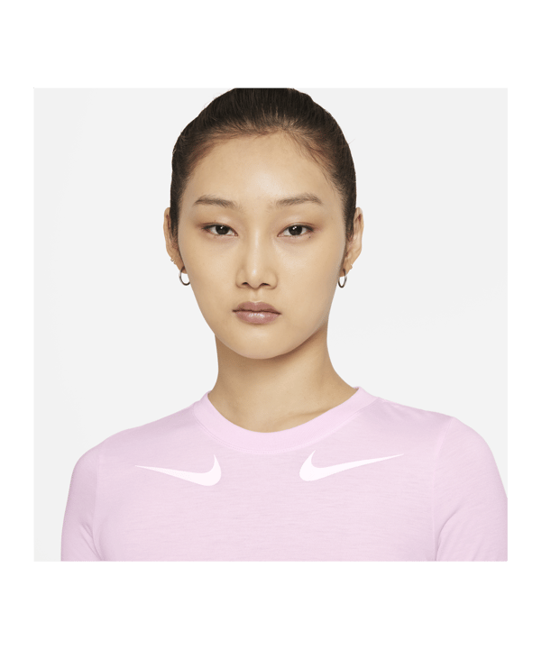 Nike Sportswear Crop Top T-Shirt Damen Pink F695 - rosa