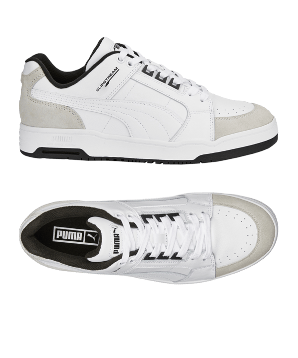 PUMA Slipstream Lo Retro Weiss Grau F05 - weiss