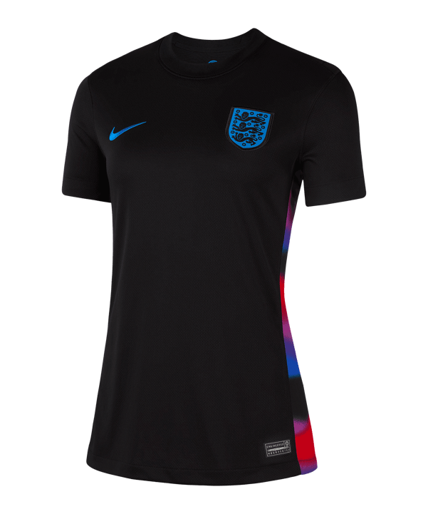Nike FA England Trikot Away 2025 Damen Schwarz F010 - schwarz