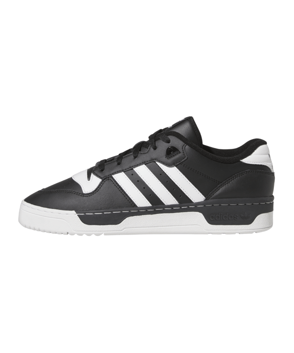 adidas Originals Rivalry Low Schwarz Weiss - schwarz
