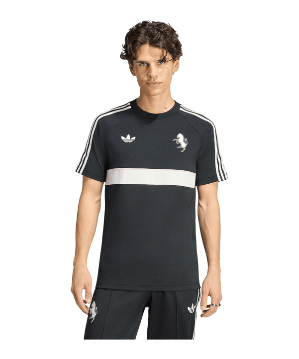 adidas Originals FC Juventus Turin T-Shirt Noir - noir