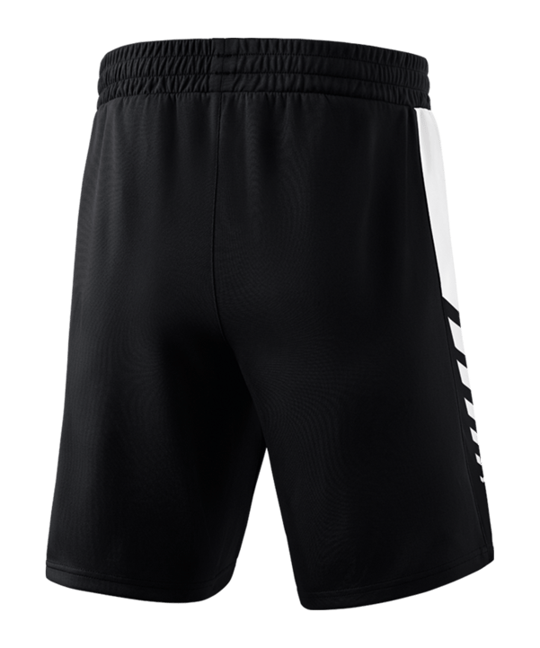 Erima SIX WINGS Short Schwarz Weiss - schwarz