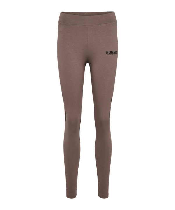 Hummel Legacy High Waist Leggings Damen Grau F8109 - grau