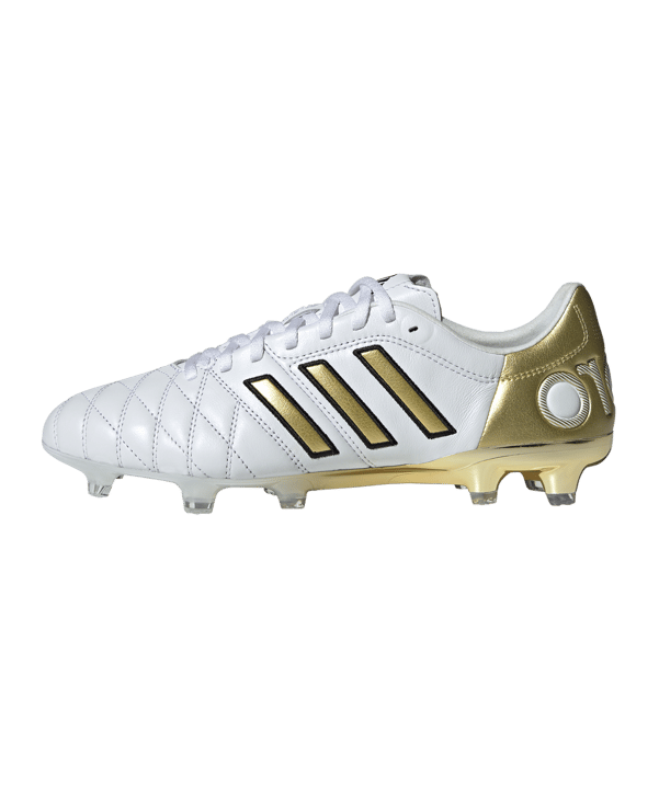 adidas 11Pro FG Toni Kroos Weiss Schwarz Gold - weiss