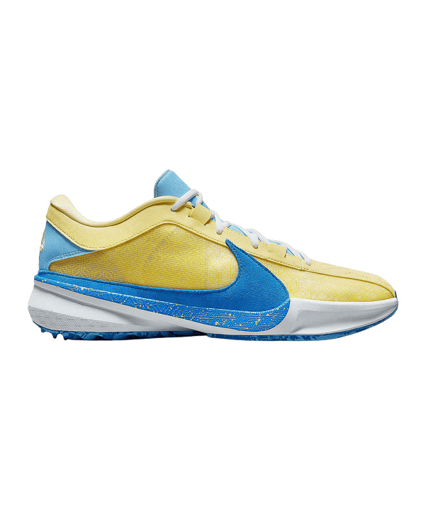 Nike Freak 5 Gelb Blau Weiss F700 - gelb