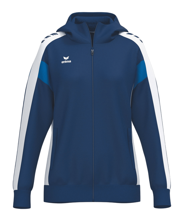 Erima Celebrate 125 Kapuzenjacke Damen Blau - blau