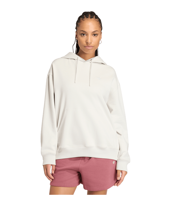 adidas Originals Essentials Loose French Terry Hoody Damen Grau - grau