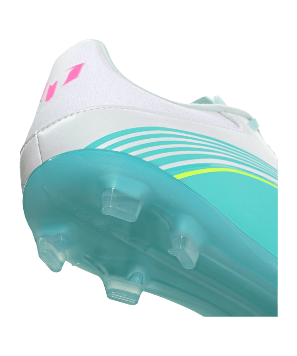 adidas F50 League FG/MG Messi Aurora Radiante Weiß - weiss