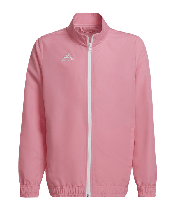 adidas Entrada 22 Präsentationsjacke Kids Rosa - rosa