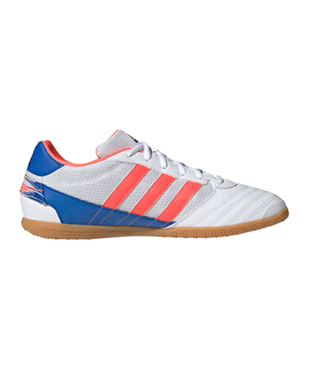 adidas Super Sala IN Halle Weiss Rot Blau - weiss