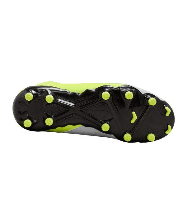 Nike Jr Phantom Luna II Academy FG/MG Mad Voltage Silber Schwarz F003 - silber