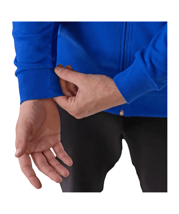 JAKO Base Jas met capuchon Blauw K004 - blauw