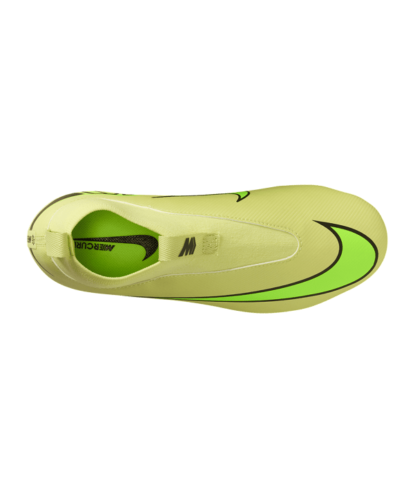 Nike Jr Air Zoom Mercurial Superfly X Academy FG/MG Max Voltage Kids Gelb F300 - gelb