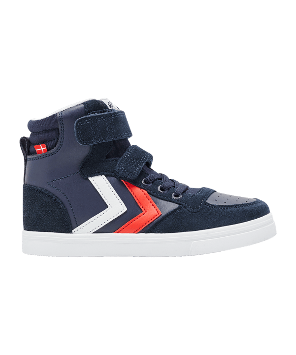 Hummel Slimmer Stadil Leather High Sneaker Kids Lila F3679 - lila