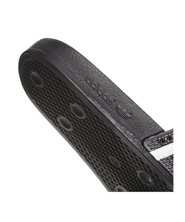 adidas Originals Adilette Schwarz Weiss - schwarz