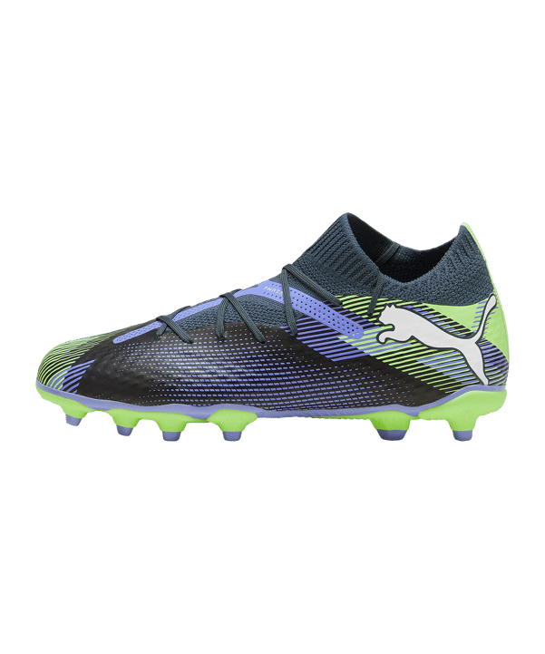 PUMA FUTURE 7 Pro FG/AG Lights Out Jr Kids Grau Weiss F03 - grau