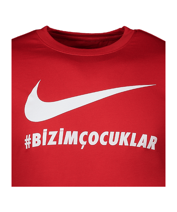 Nike TFF Swoosh T-Shirt Rot F657 - rot