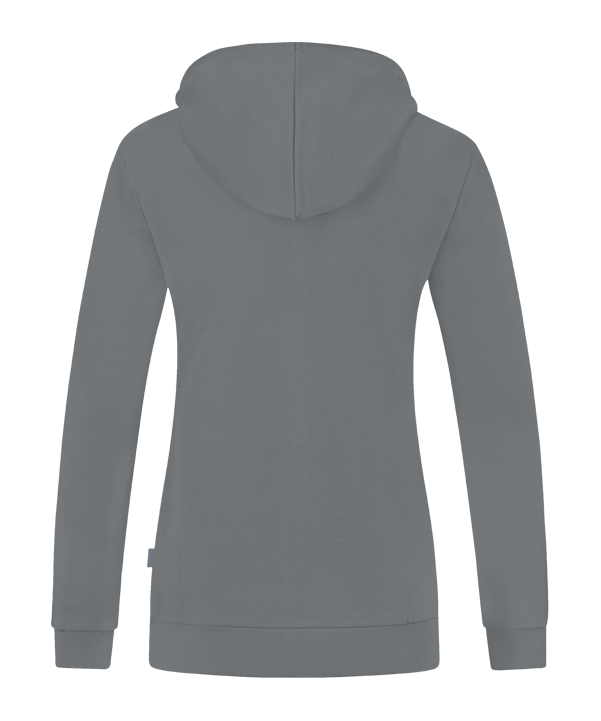 JAKO Organic Kapuzenjacke Damen Grau F840 - grau