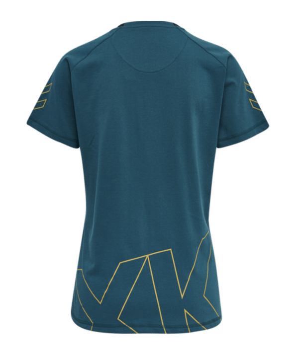 Hummel hmlCIMA XK T-Shirt Damen Blau F7058 - blau